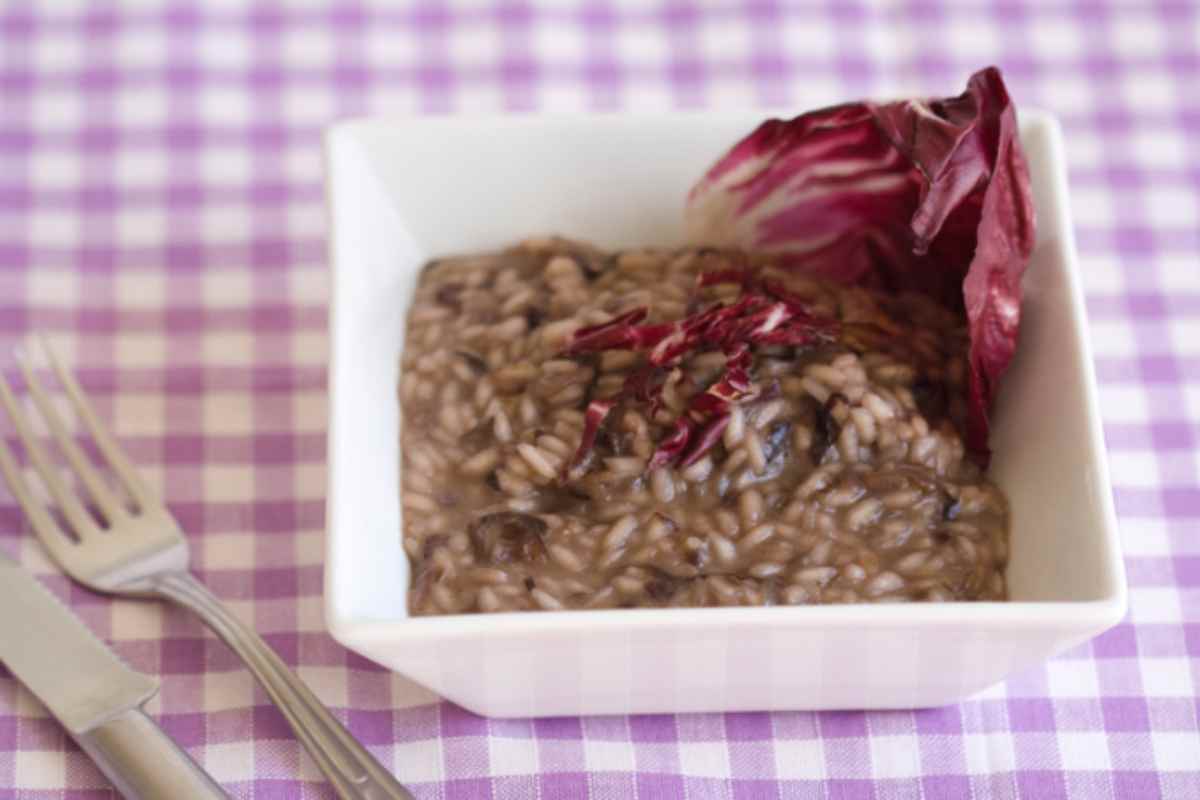 risotto al radicchio