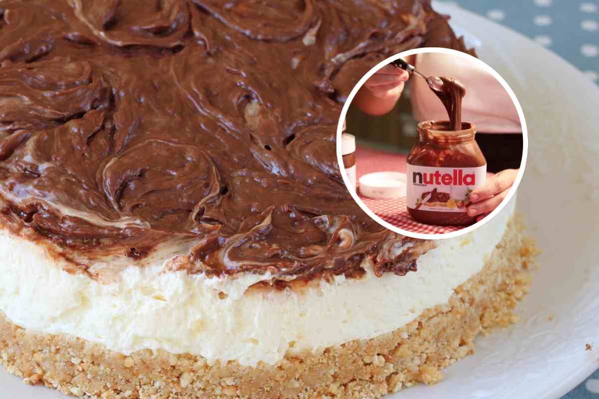 Cheesecake alla Nutella: la ricetta